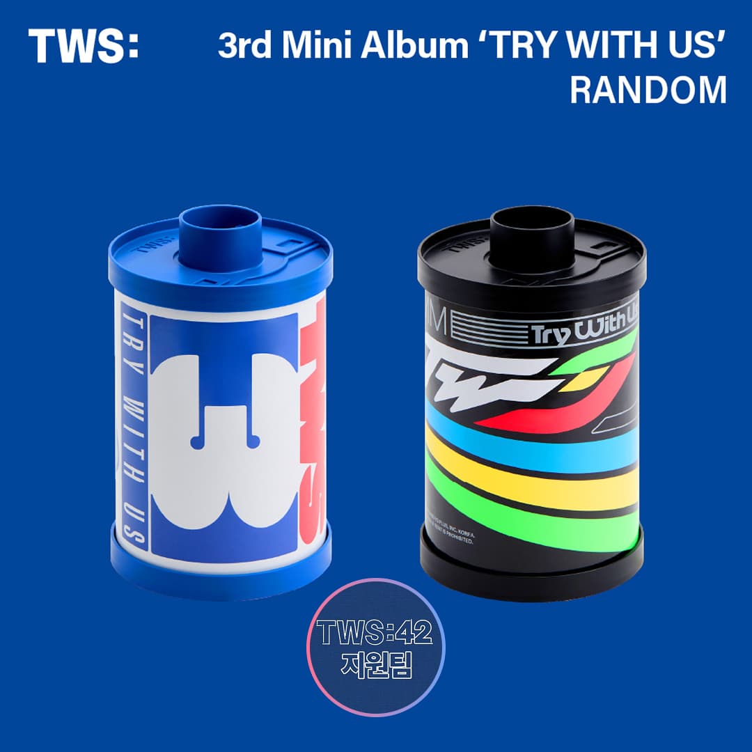 TWS — TRY WITH US Third Mini Album (42 Support Team Second Group Order)