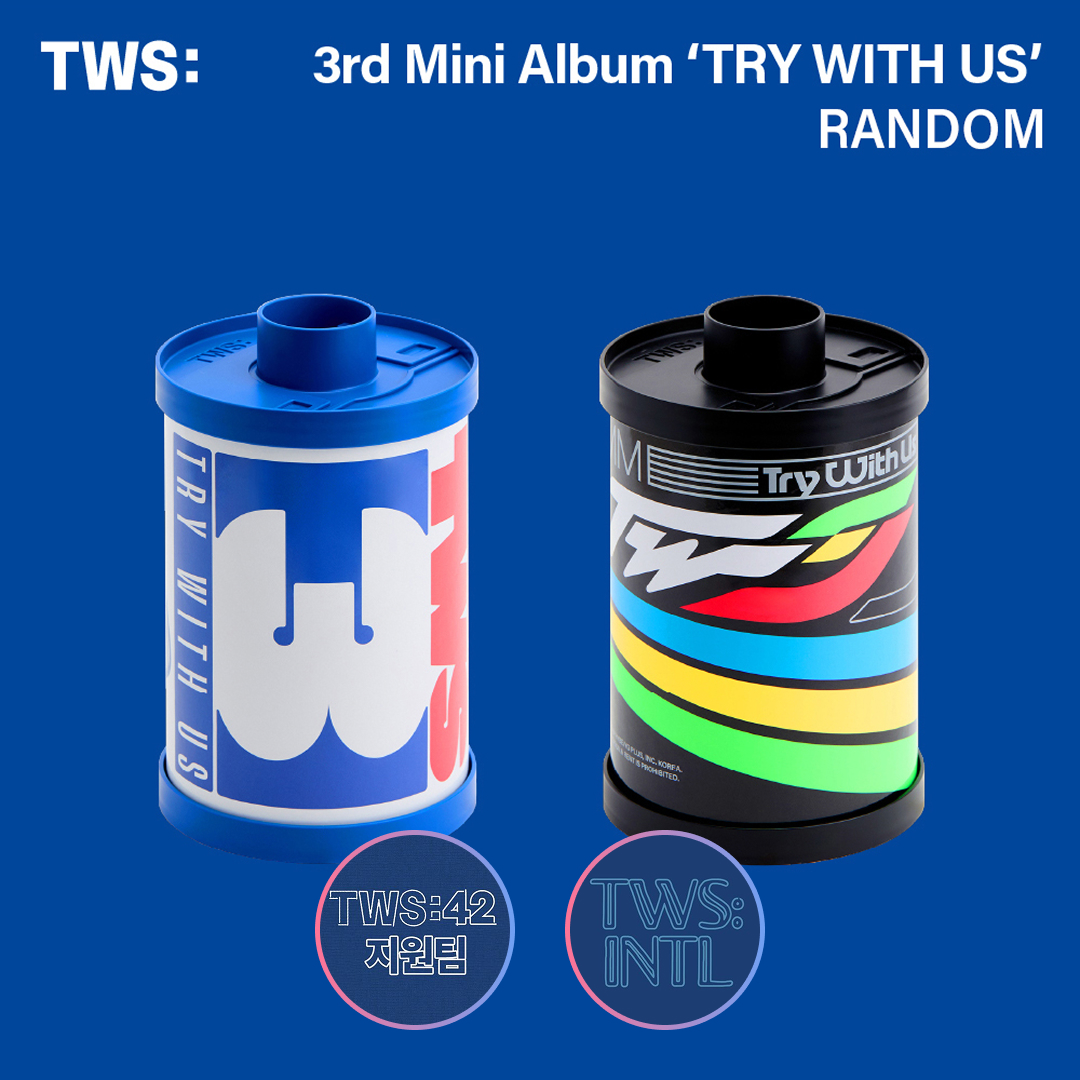 TWS — TRY WITH US Third Mini Album Global Group Order