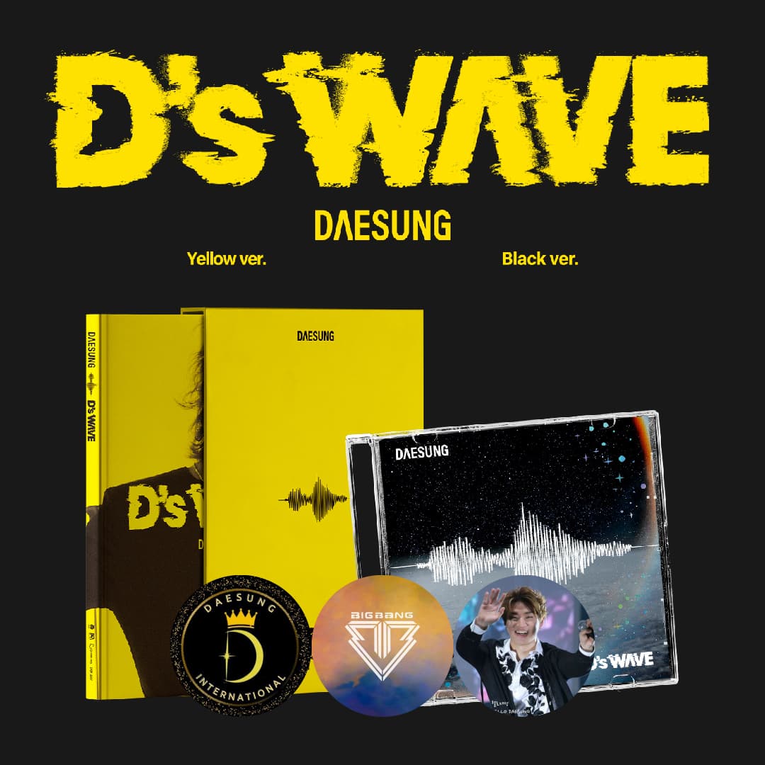 DAESUNG — D's WAVE Album (Global Fan Group Order)