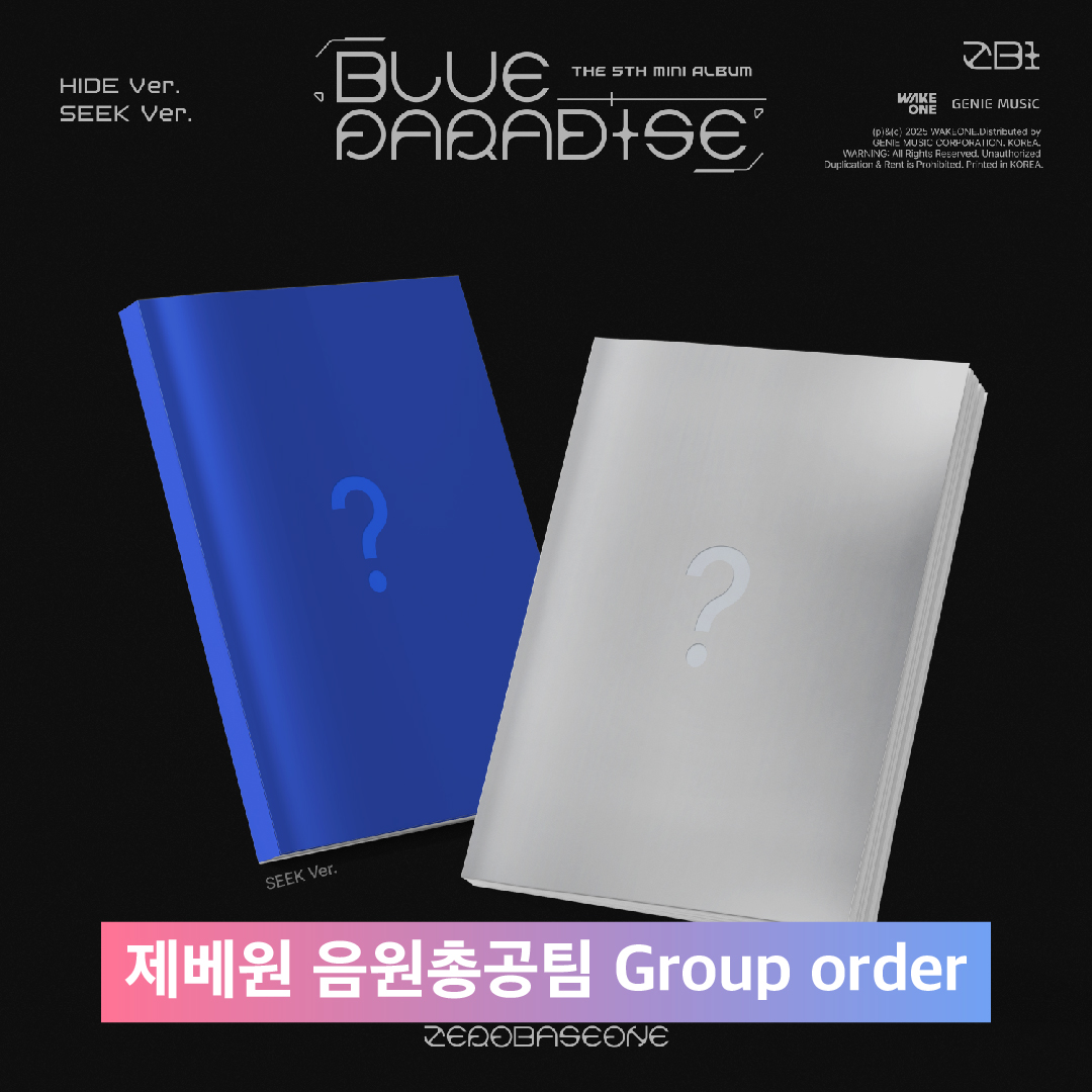 ZEROBASEONE — BLUE PARADISE Fifth Mini Album Group Order