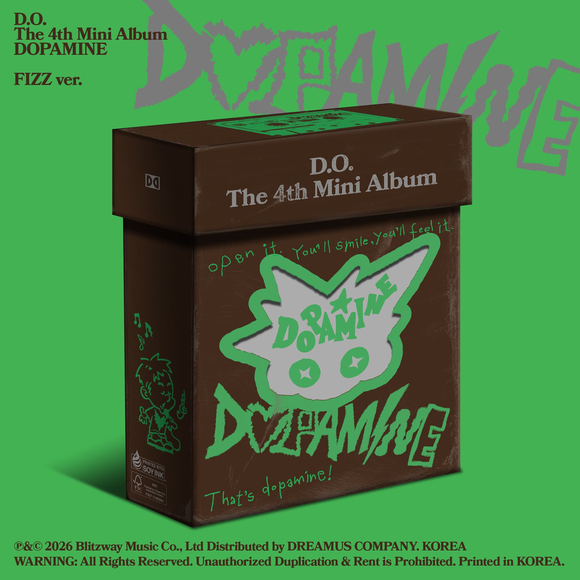 D.O. — DOPAMINE Album Group Order (Sweet Time)